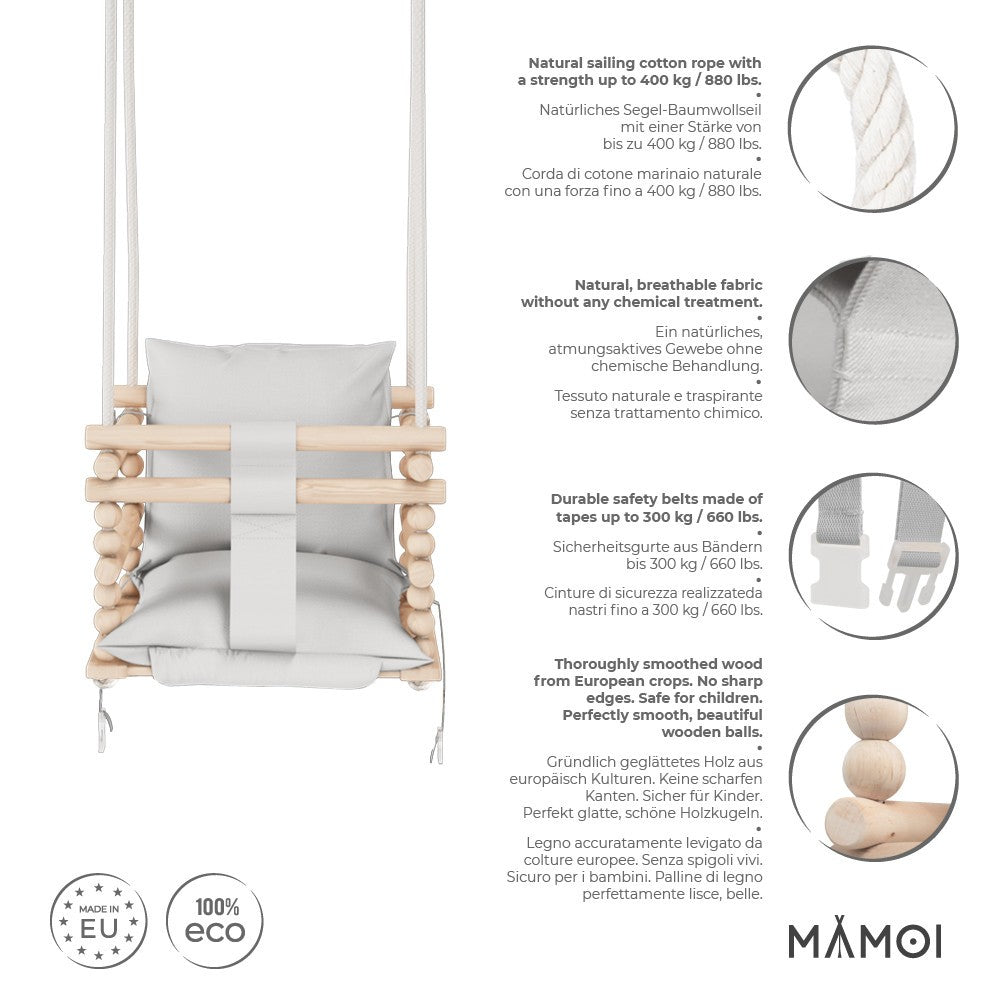 MAMOI® Baby swing - indoor schommel