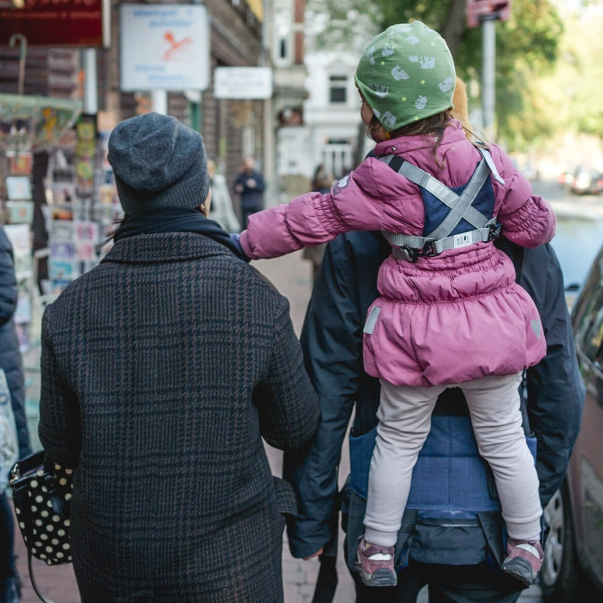 HOMB – Kinderdrager – Rugdrager – Zachte draagsysteem