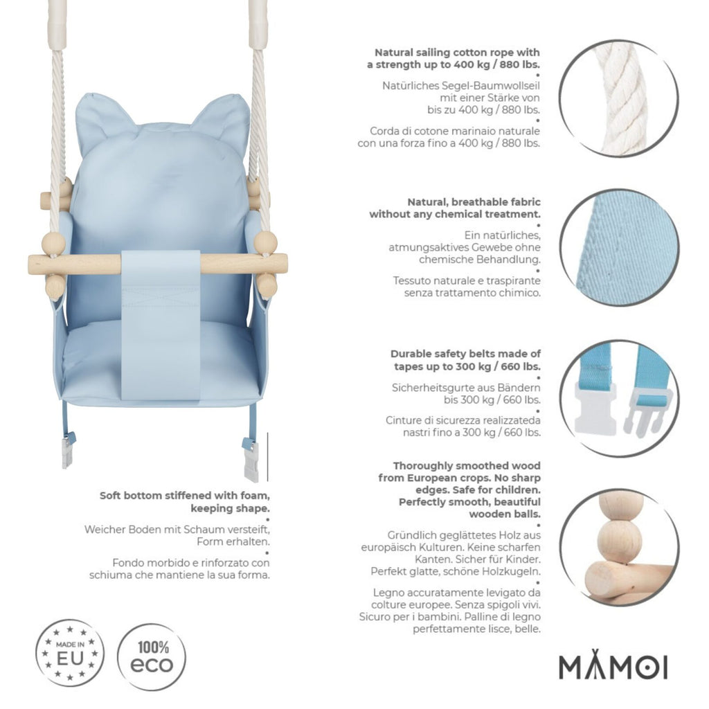 MAMOI® Baby swing - indoor schommel